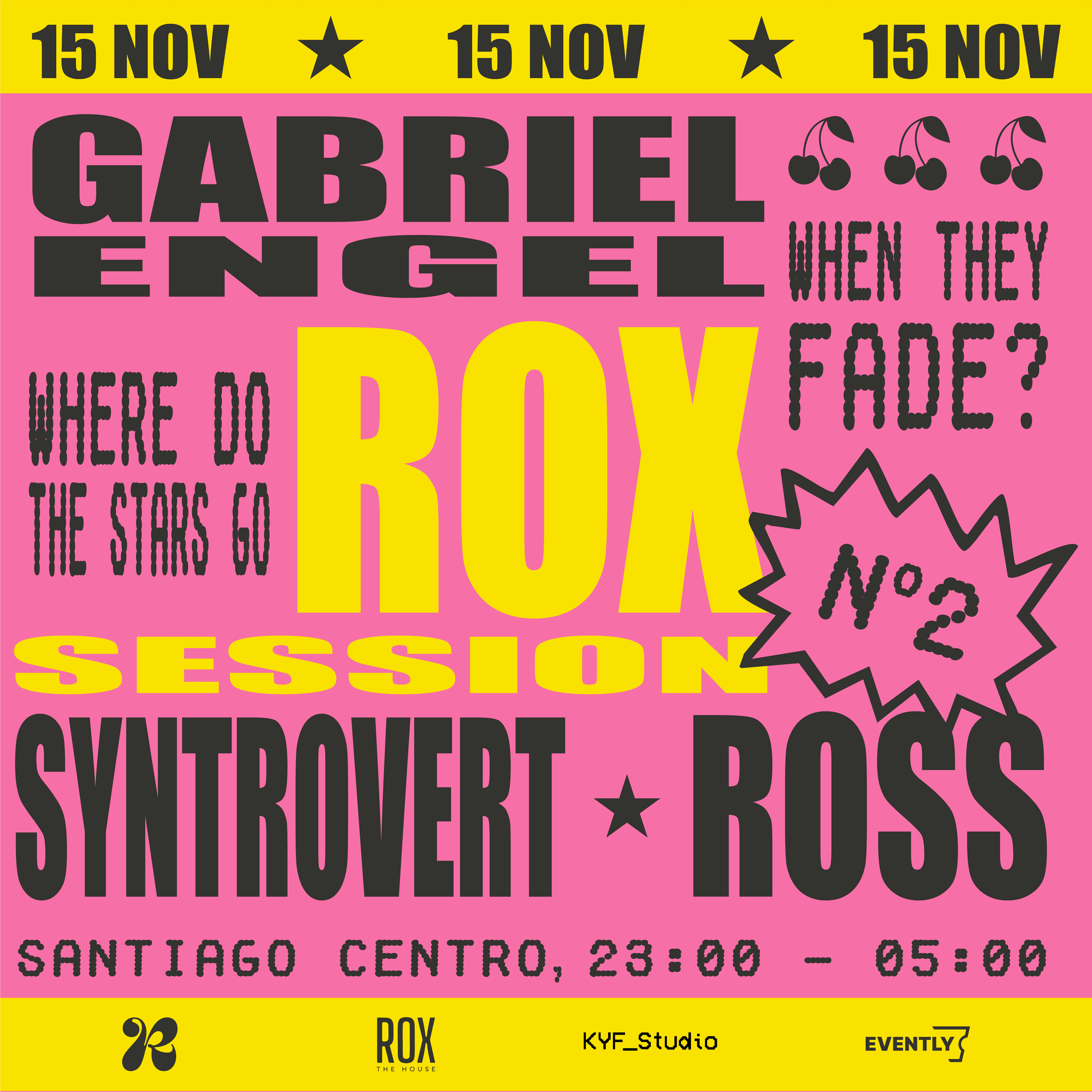 ROX Session N°2: Where do the stars go, when they fade? image}